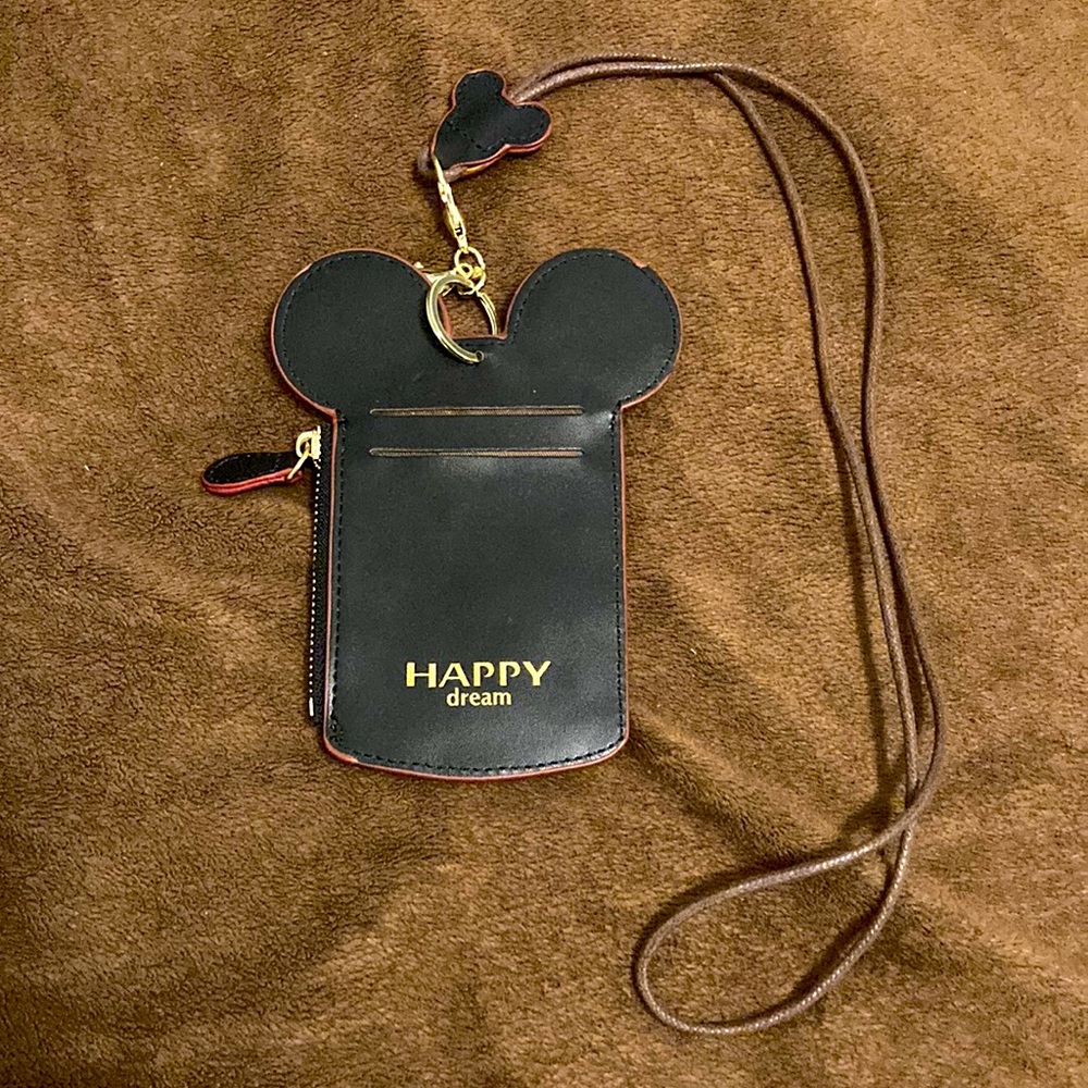 Mickey Mouse card lanyard
